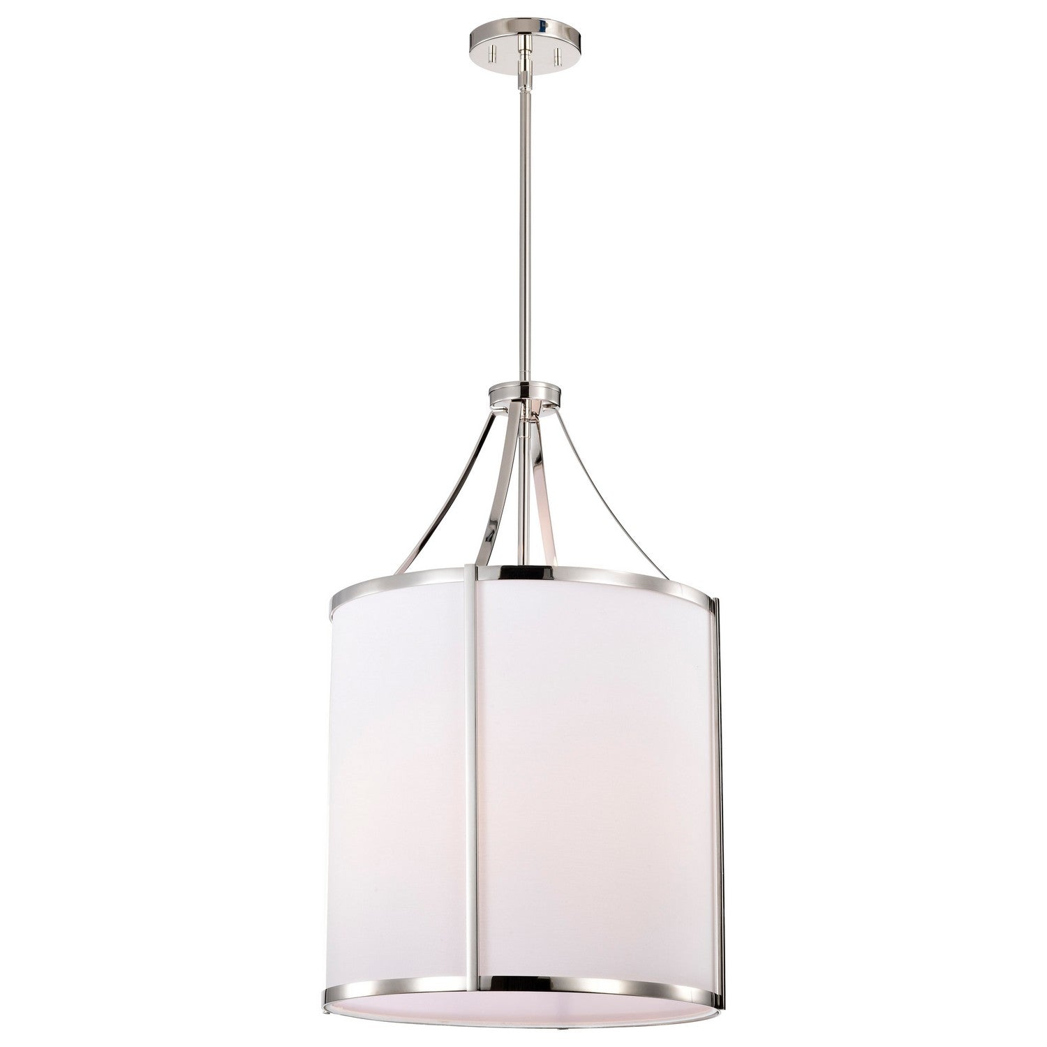 Nuvo Lighting - 60-7972 - Three Light Pendant - Easton - Polished Nickel