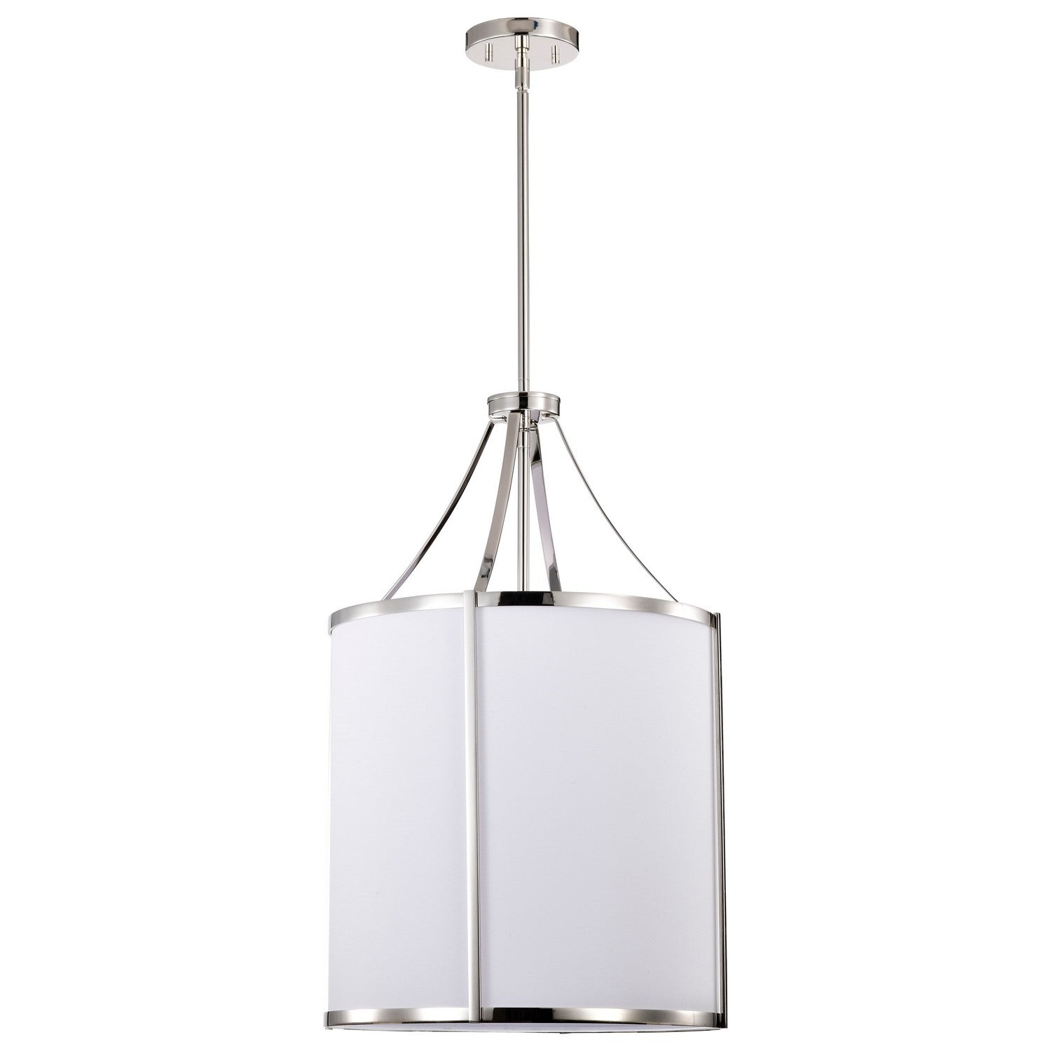 Nuvo Lighting - 60-7972 - Three Light Pendant - Easton - Polished Nickel