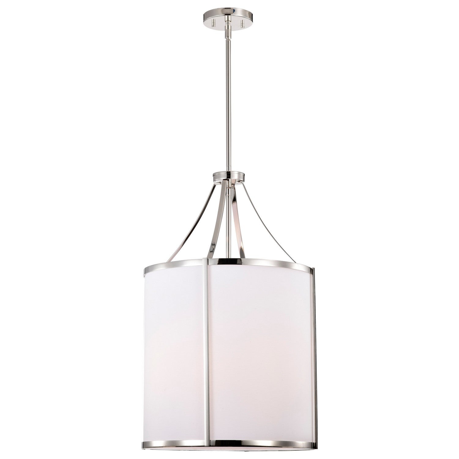 Nuvo Lighting - 60-7972 - Three Light Pendant - Easton - Polished Nickel