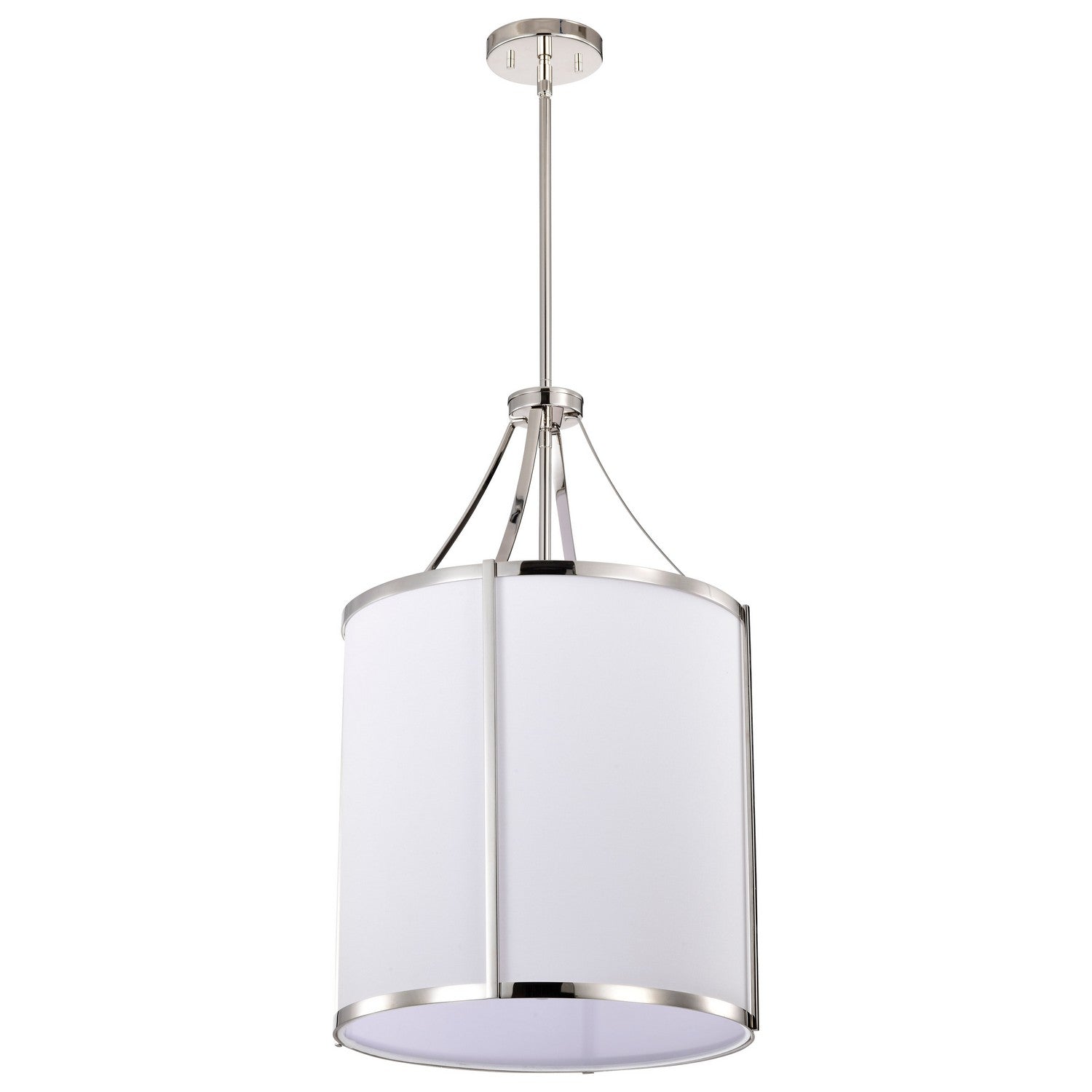 Nuvo Lighting - 60-7972 - Three Light Pendant - Easton - Polished Nickel