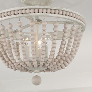 Capital Lighting - AA1021SR - Three Light Semi-Flush Mount - Handley - Sand Dollar