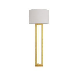 Arteriors - 76015-120 - One Light Floor Lamp - Hoyt - Gold Leaf