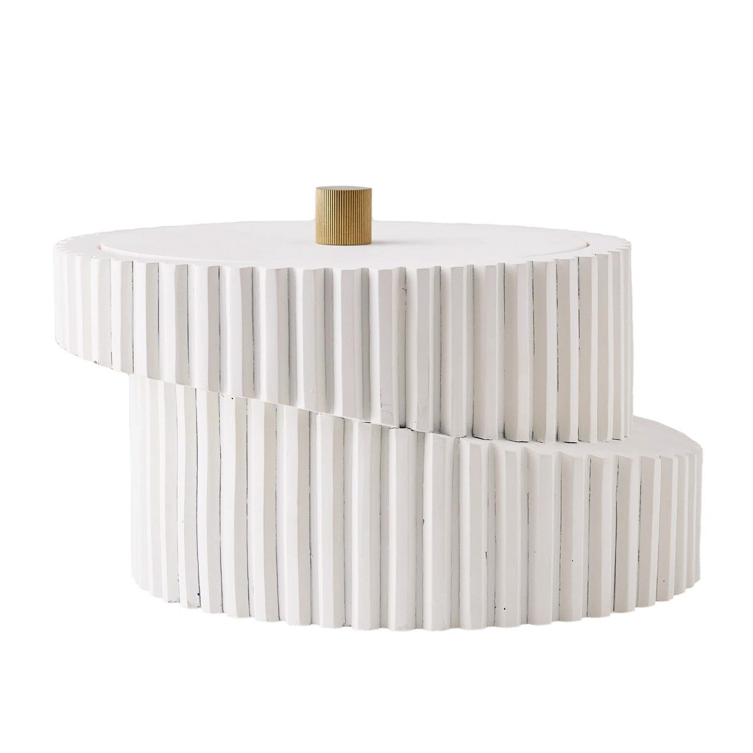 Arteriors - ARC01 - Container - Whittaker - Ivory