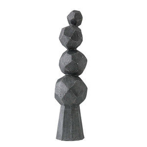 Arteriors - ASS02 - Sculpture - Wilmot - Charcoal