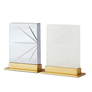 Arteriors - ATC01 - Sculptures, Set of 2 - Veridians - White