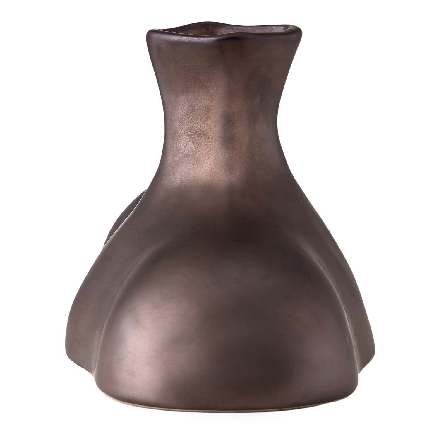 Arteriors - AVC04 - Vase - Gunmetal - Gunmetal