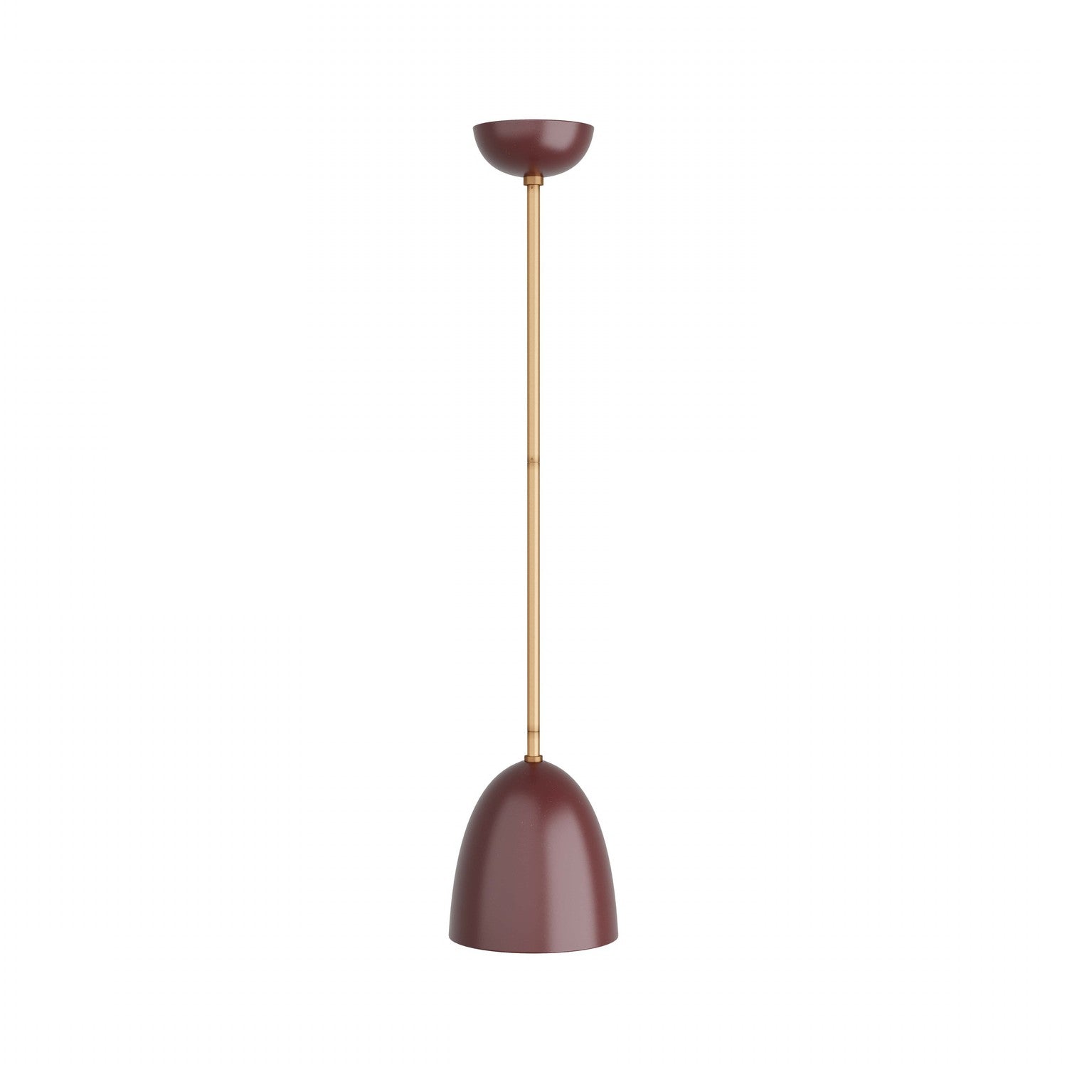 Arteriors - DFC01 - One Light Flush Mount - Wade - Oxblood