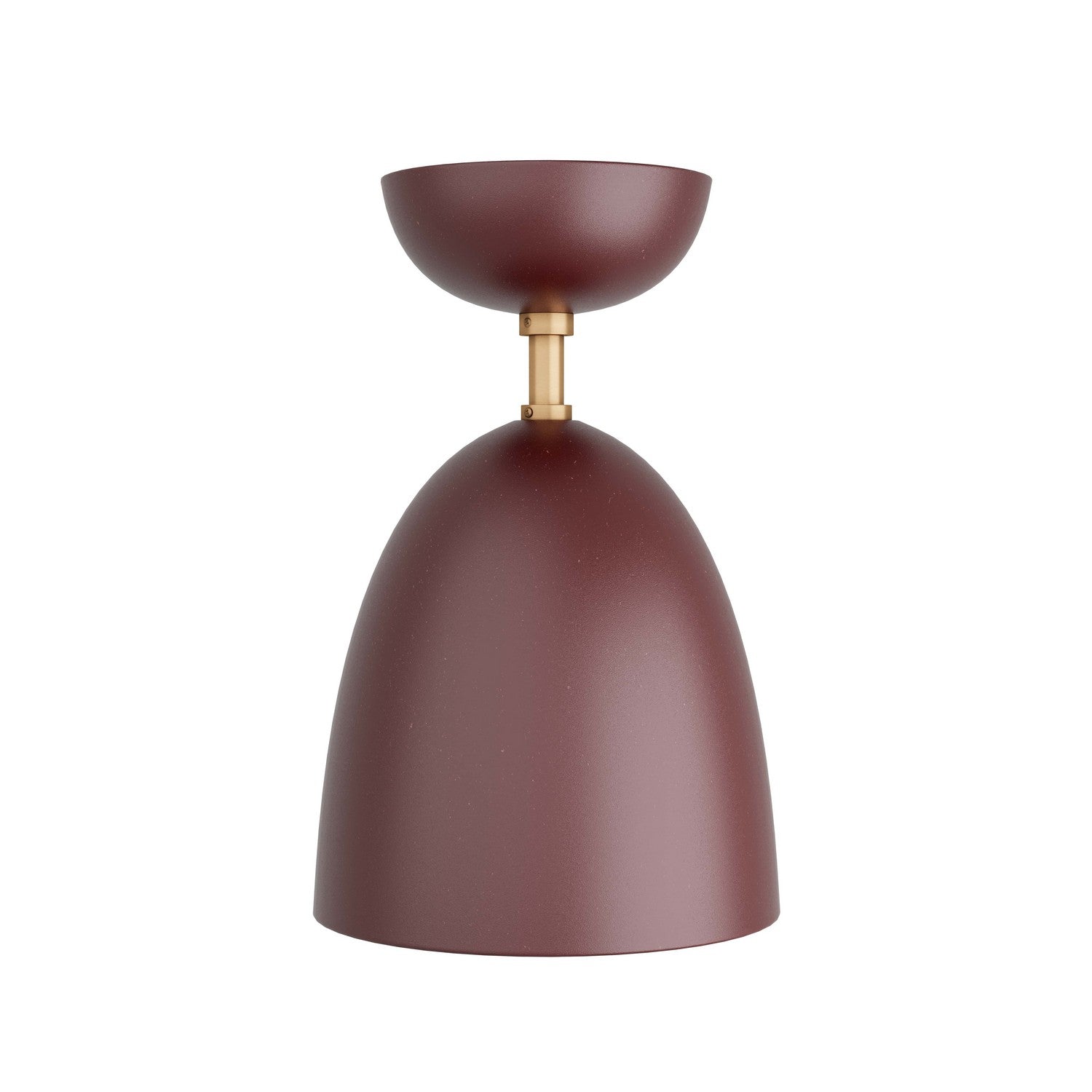 Arteriors - DFC01 - One Light Flush Mount - Wade - Oxblood