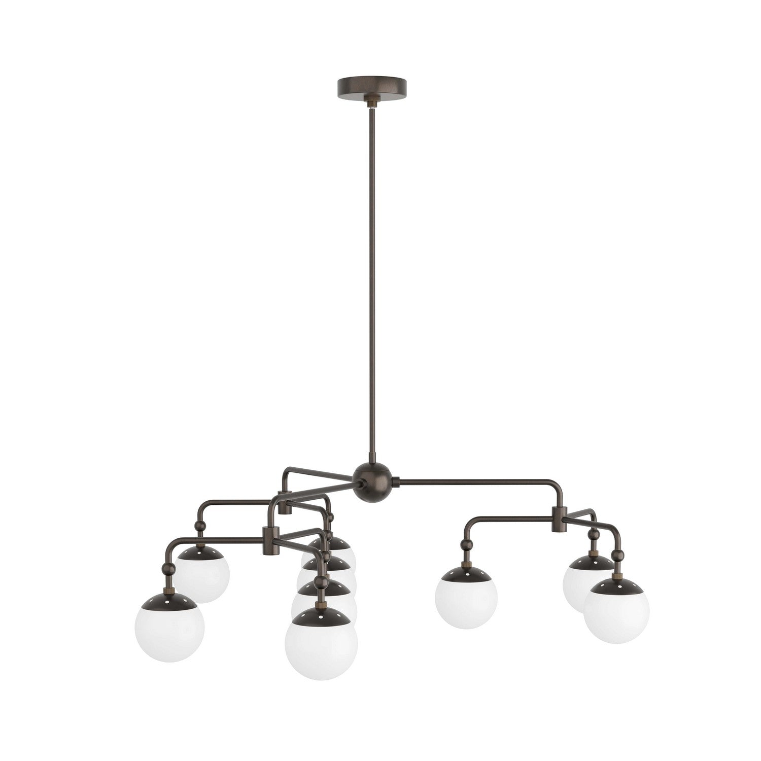 Arteriors - DLC02 - Nine Light Chandelier - Utica - English Bronze