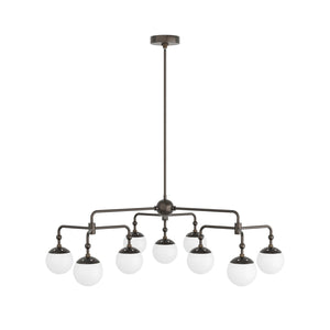 Arteriors - DLC02 - Nine Light Chandelier - Utica - English Bronze