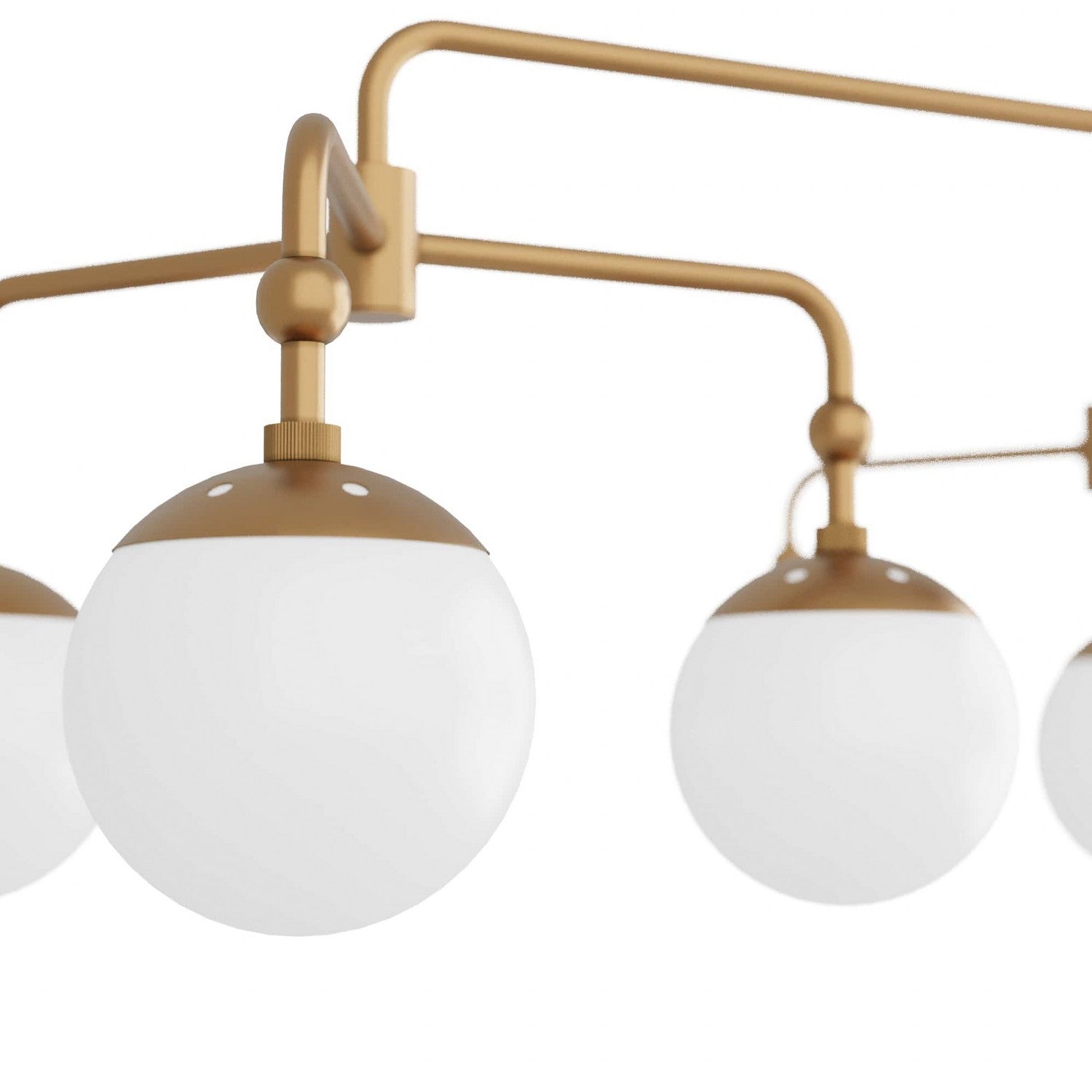 Arteriors - DLC03 - Nine Light Chandelier - Utica - Antique Brass