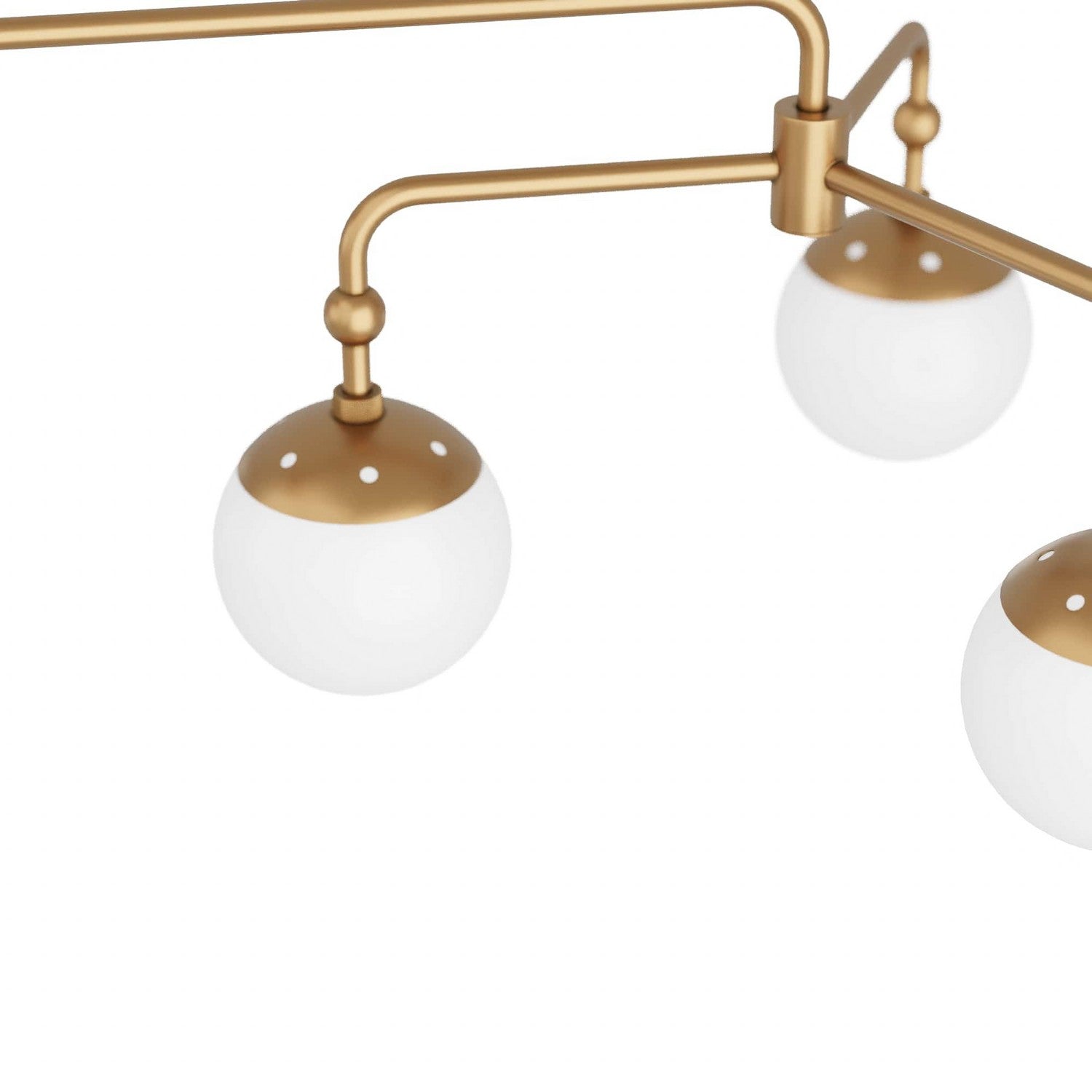 Arteriors - DLC03 - Nine Light Chandelier - Utica - Antique Brass