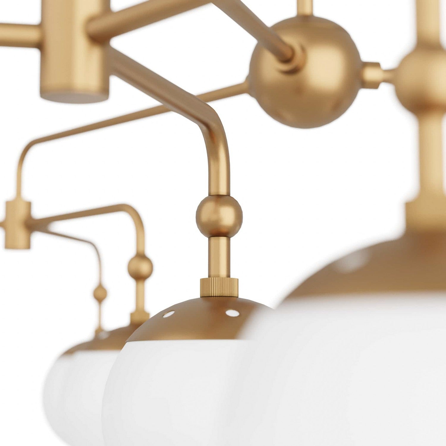 Arteriors - DLC03 - Nine Light Chandelier - Utica - Antique Brass