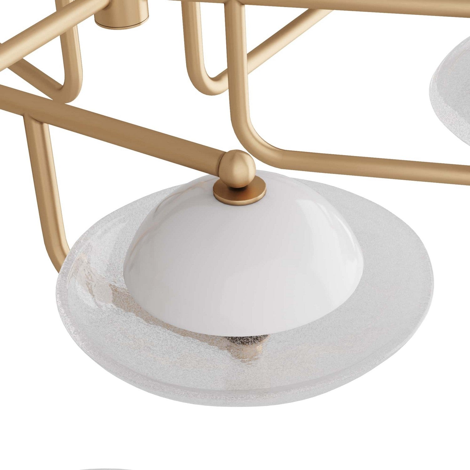 Arteriors - DLC07 - Eight Light Chandelier - Towne - Clear Seedy