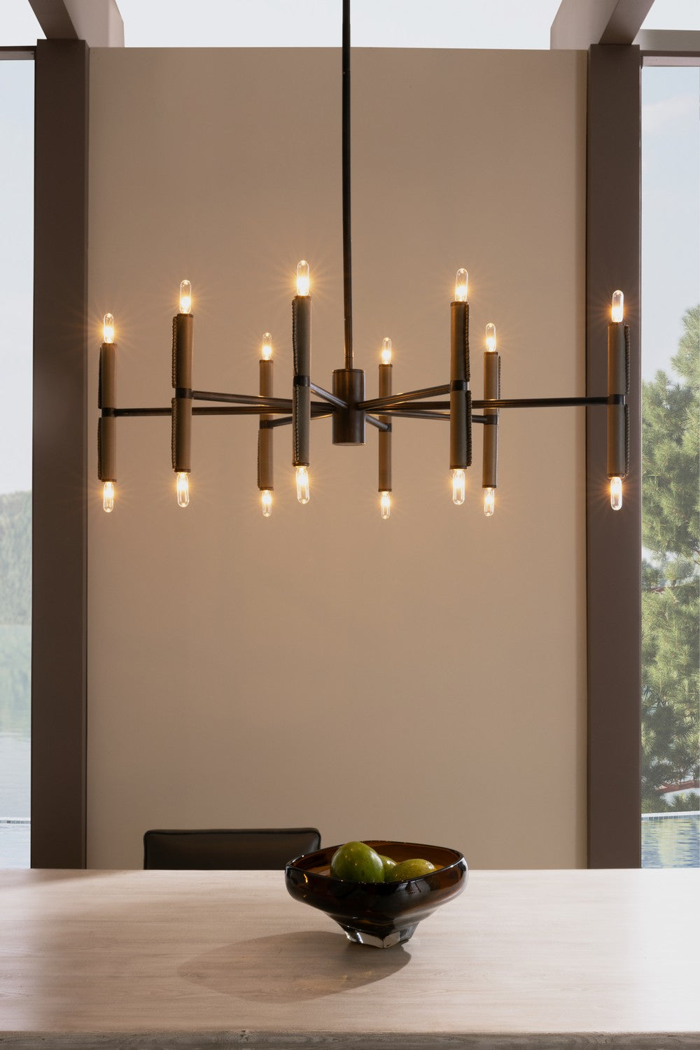 Arteriors - DLI01 - 16 Light Chandelier - Tilman - Dove