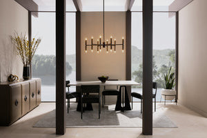 Arteriors - DLI01 - 16 Light Chandelier - Tilman - Dove