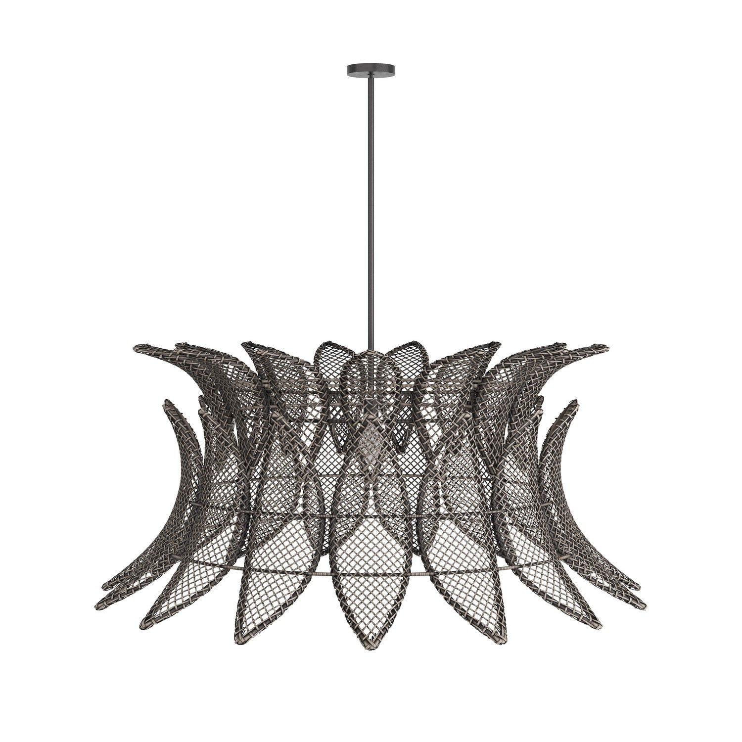 Arteriors - DLS04 - One Light Pendant - Tisdale - Gray Wash