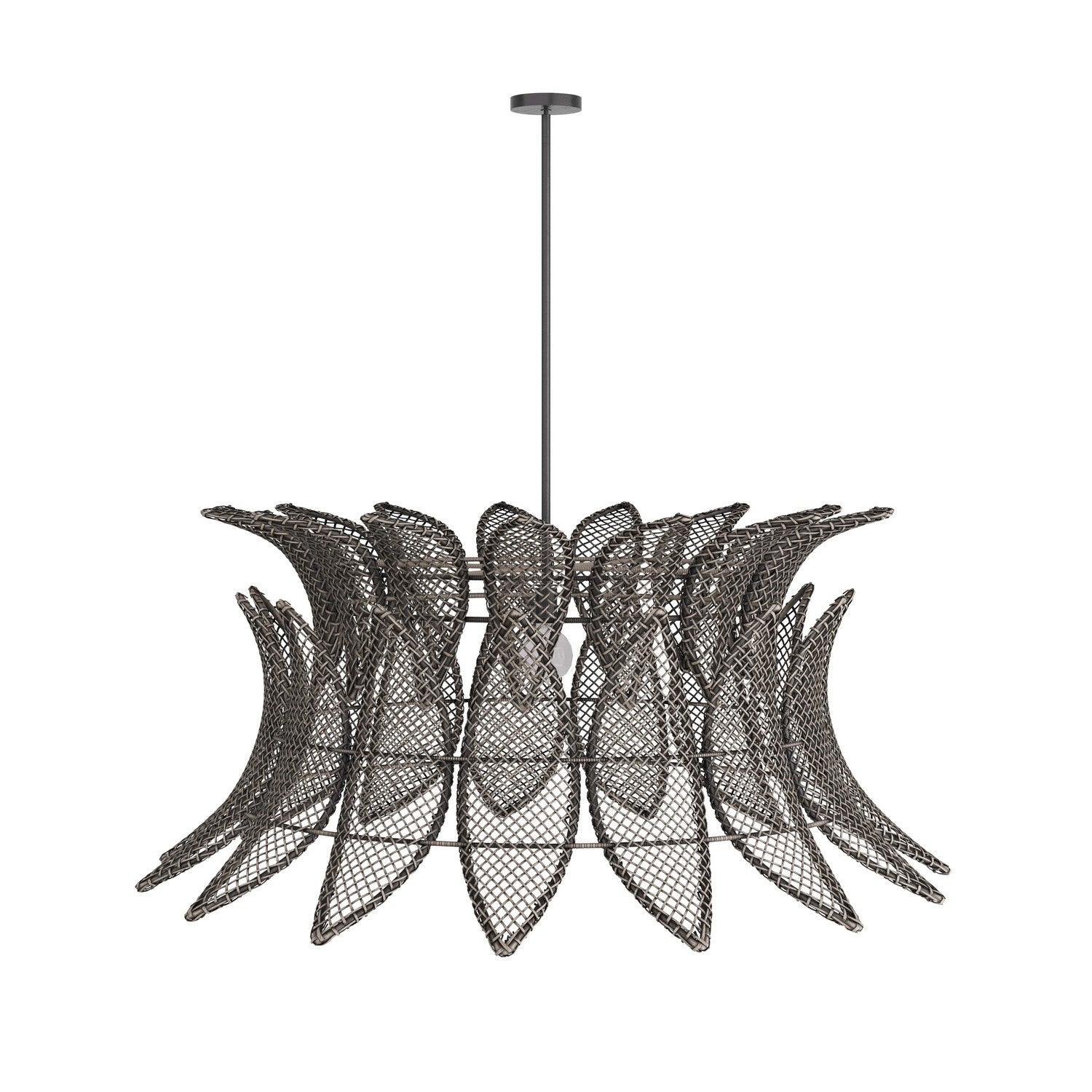 Arteriors - DLS04 - One Light Pendant - Tisdale - Gray Wash