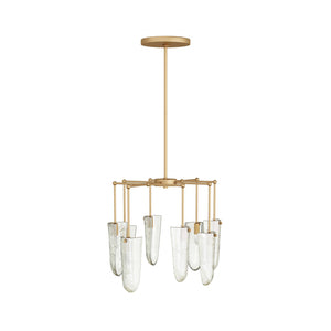 Arteriors - DMC04 - Eight Light Chandelier - Valeria - Clear Seedy