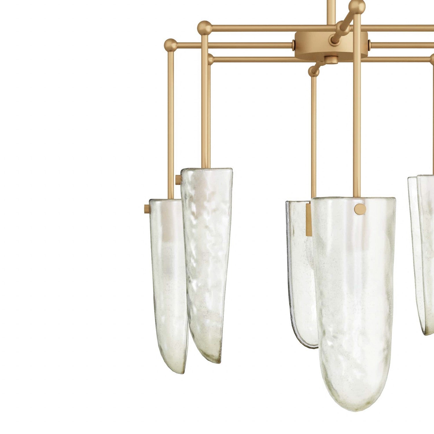 Arteriors - DMC04 - Eight Light Chandelier - Valeria - Clear Seedy