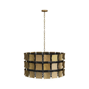 Arteriors - DMI01 - Six Light Chandelier - Wells - Antique Brass