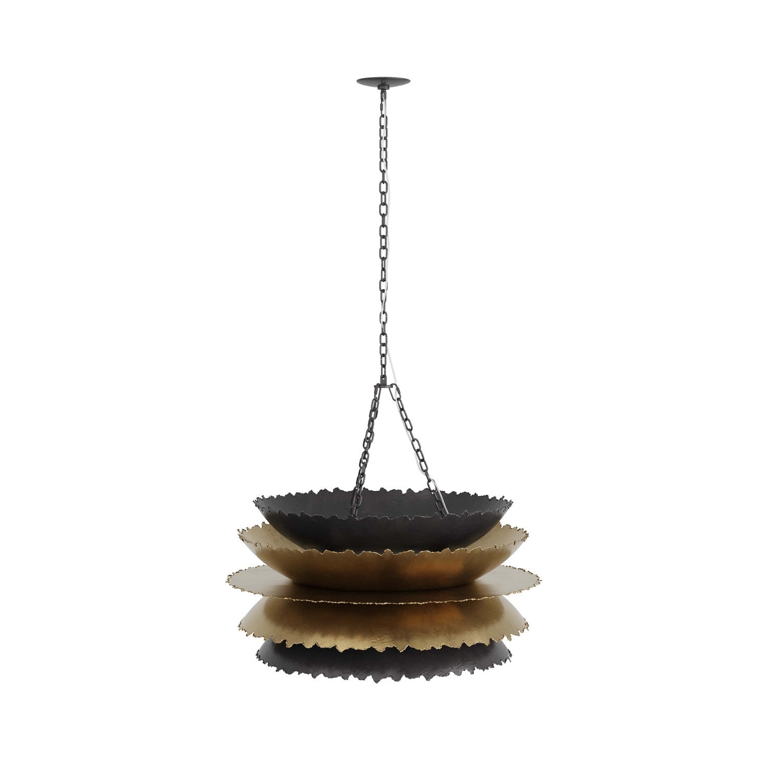 Arteriors - DMI02 - Six Light Chandelier - Vinson - Bronze