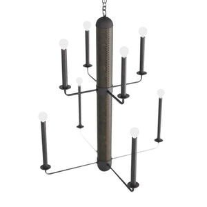 Arteriors - DMI04 - Eight Light Chandelier - Walden - Graphite