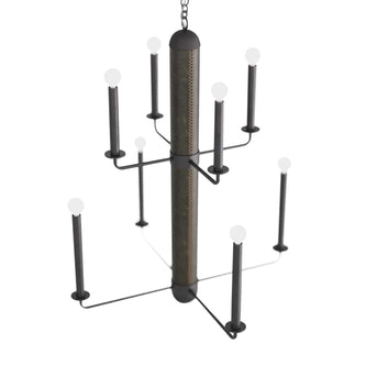 Arteriors - DMI04 - Eight Light Chandelier - Walden - Graphite