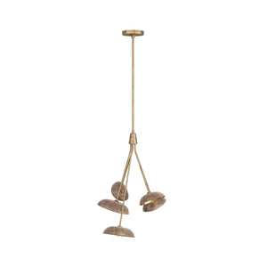 Arteriors - DMI06 - Five Light Chandelier - Viper - Vintage Brass