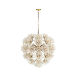 Arteriors - DMS04 - Eight Light Chandelier - Winona - Ivory