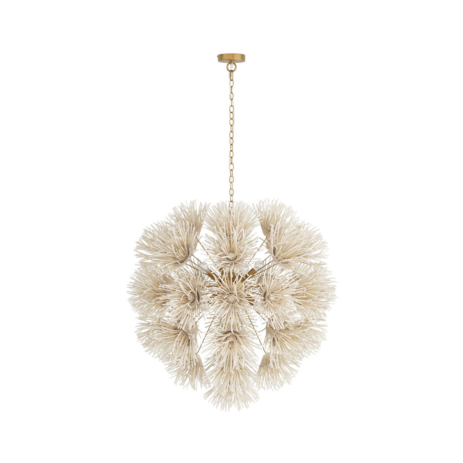 Arteriors - DMS04 - Eight Light Chandelier - Winona - Ivory