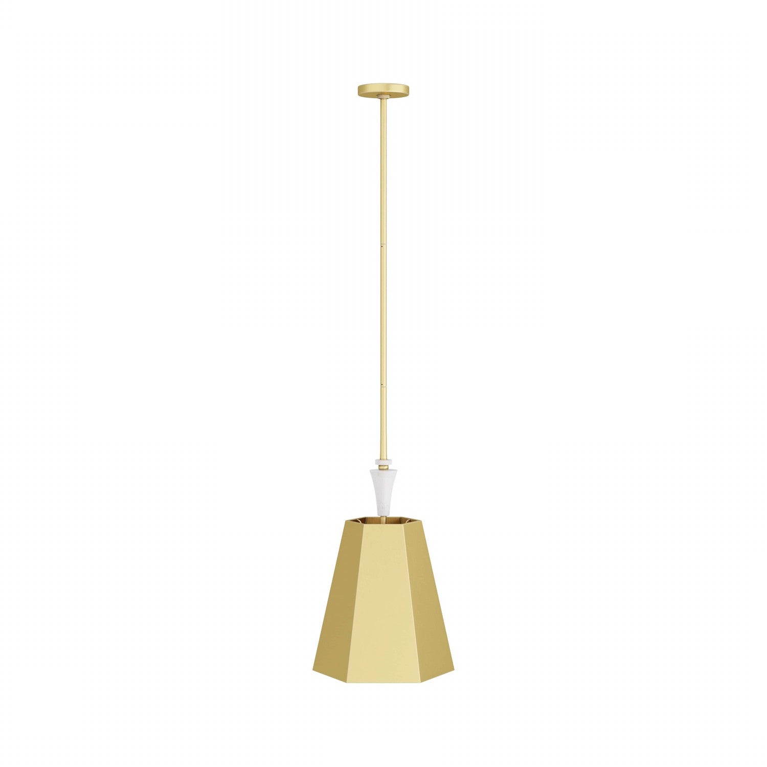 Arteriors - DPC02 - One Light Pendant - Teagan - Antique Brass