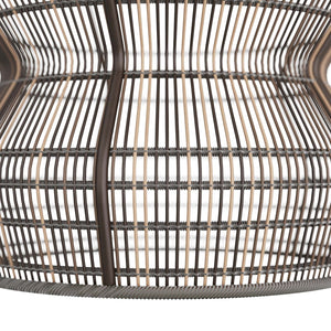 Arteriors - DPS05 - One Light Pendant - Turks - Dark Brown Stained