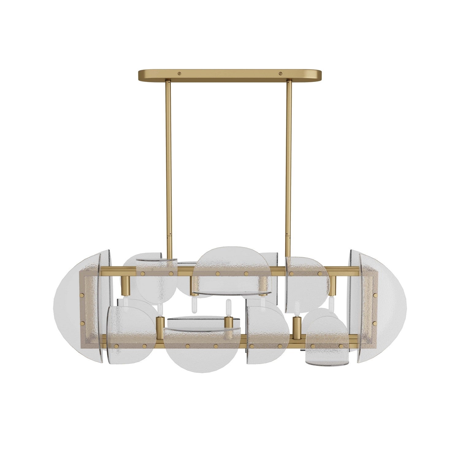 Arteriors - DRI01 - Seven Light Chandelier - Tilley - Antique Brass