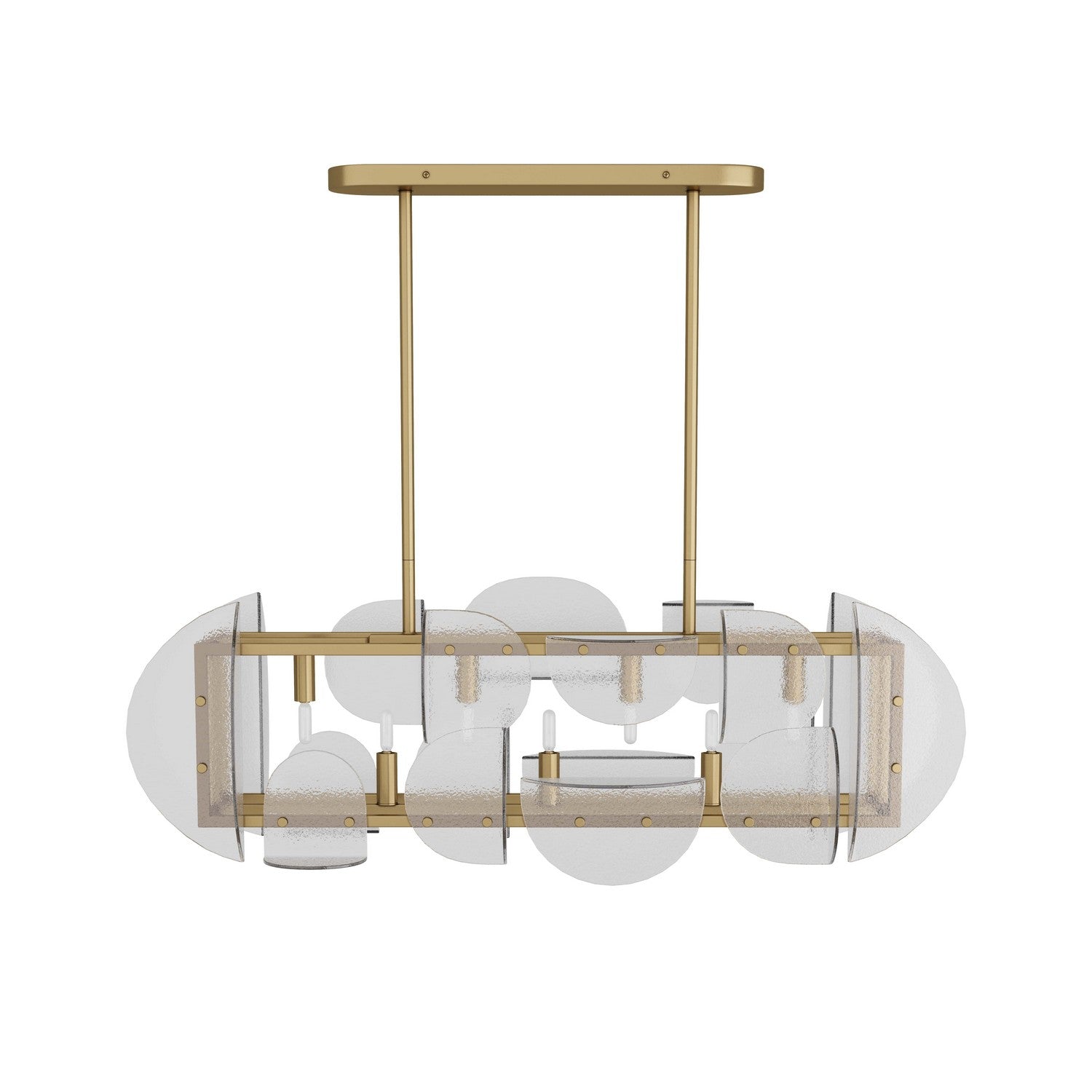 Arteriors - DRI01 - Seven Light Chandelier - Tilley - Antique Brass