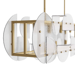 Arteriors - DRI01 - Seven Light Chandelier - Tilley - Antique Brass