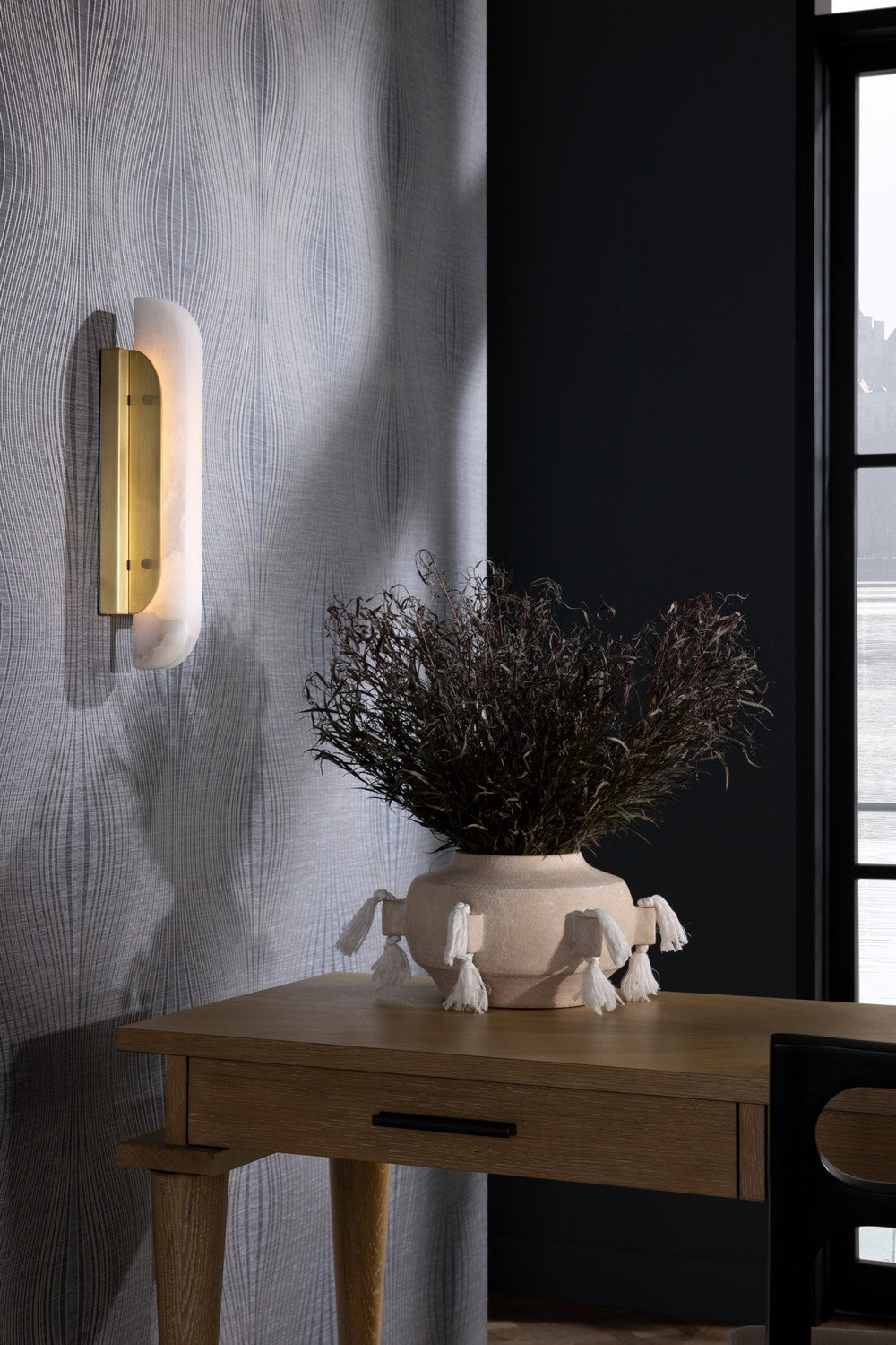 Arteriors - DWC13 - LED Wall Sconce - Velasco - White