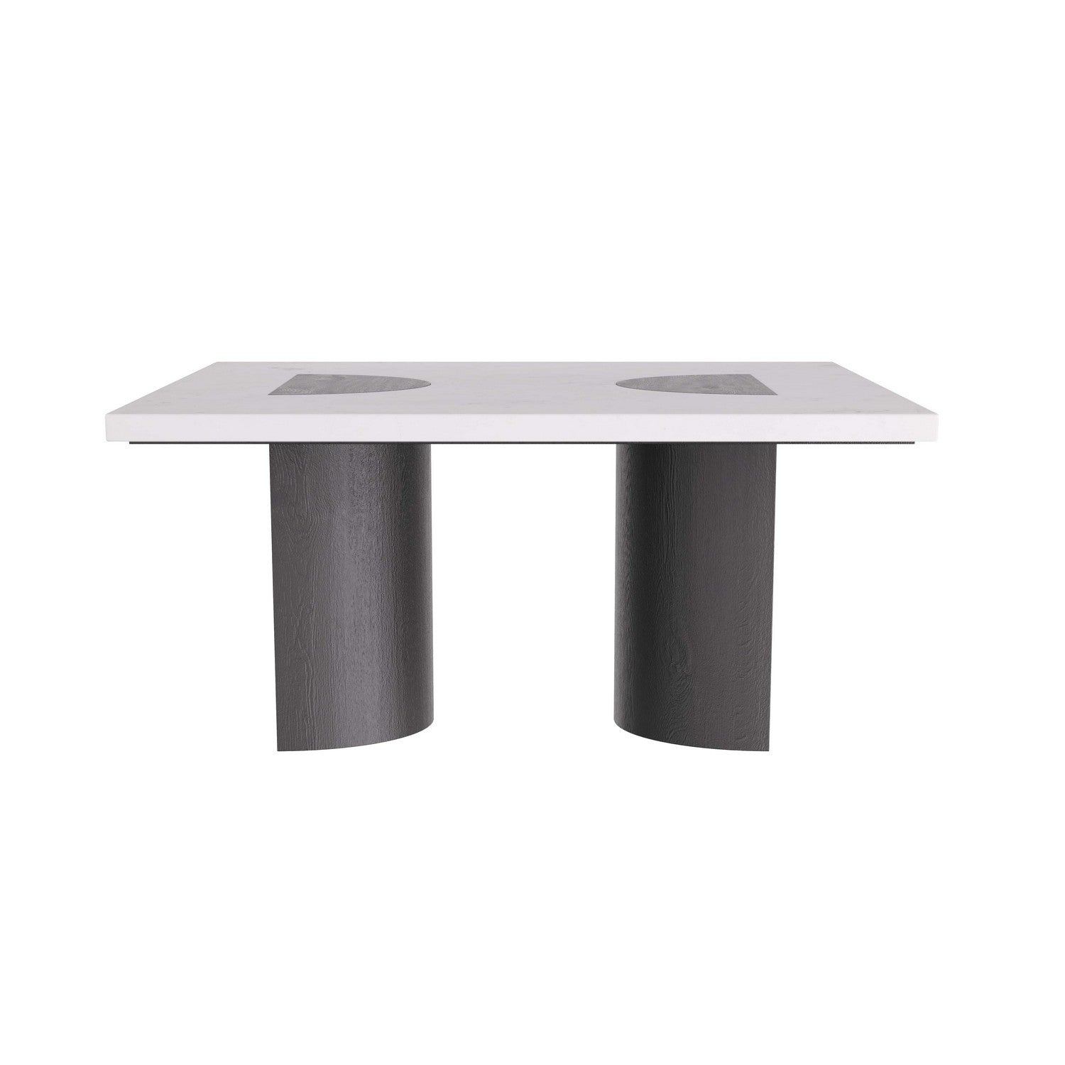 Arteriors - FCI01 - Cocktail Table - Tindle - White Sandblasted