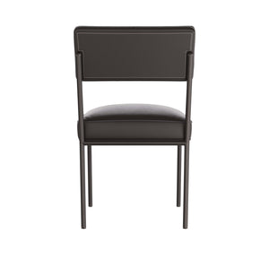 Arteriors - FRI02 - Dining Chair - Topanga - Graphite