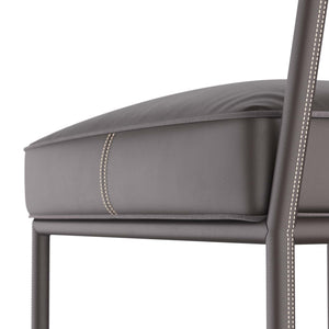 Arteriors - FRI02 - Dining Chair - Topanga - Graphite