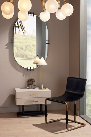 Arteriors - FRI03 - Chair - Vermillian - Navy