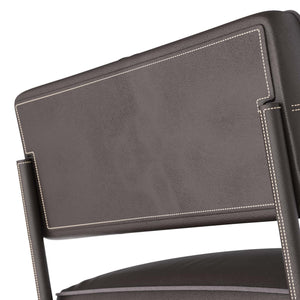 Arteriors - FSI02 - Bar Stool - Topanga - Graphite