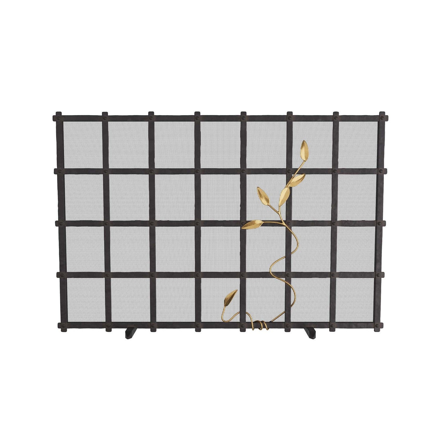 Arteriors - GDAFI01 - Fire Screen - Rivet - Natural Iron