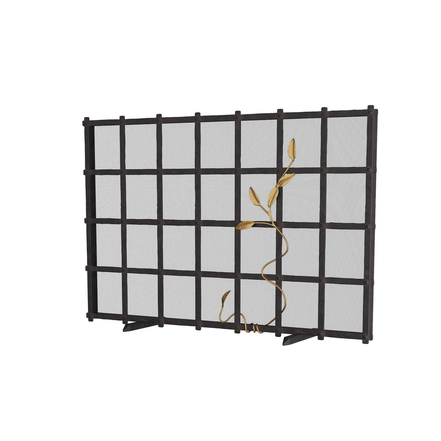 Arteriors - GDAFI01 - Fire Screen - Rivet - Natural Iron