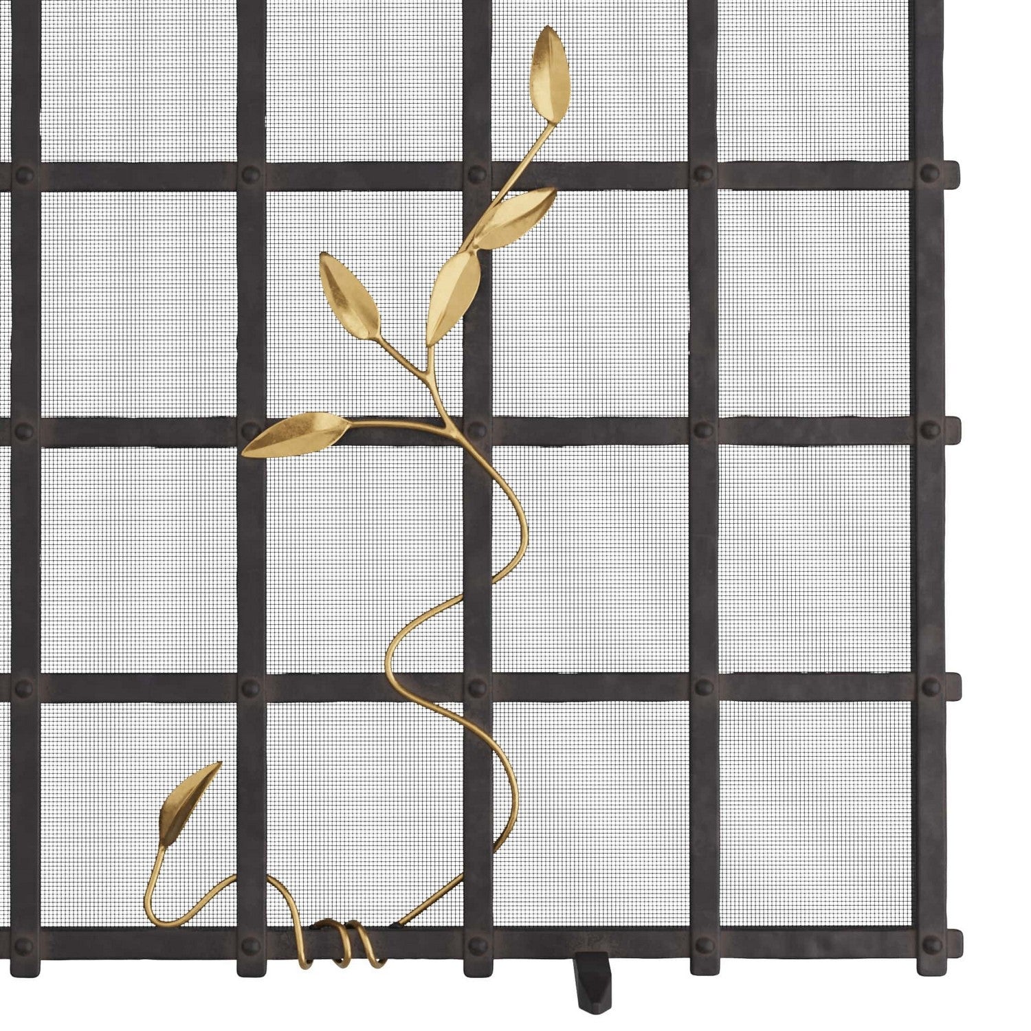 Arteriors - GDAFI01 - Fire Screen - Rivet - Natural Iron