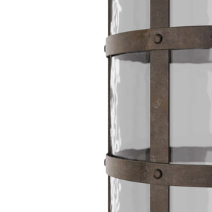 Arteriors - GDAVI01 - Vase - Rivet - Blackened Iron