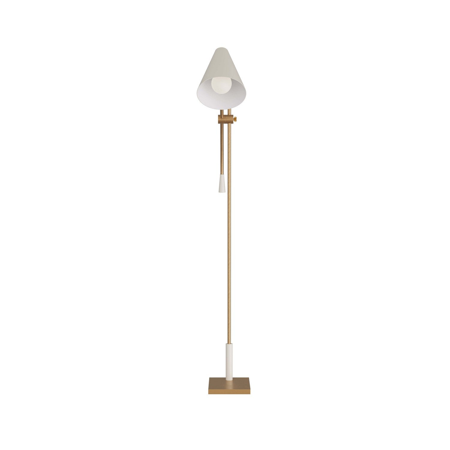 Arteriors - PFC01 - One Light Floor Lamp - Wayne - Antique Brass