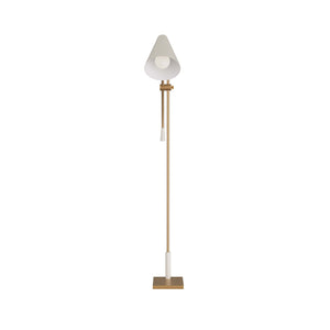 Arteriors - PFC01 - One Light Floor Lamp - Wayne - Antique Brass