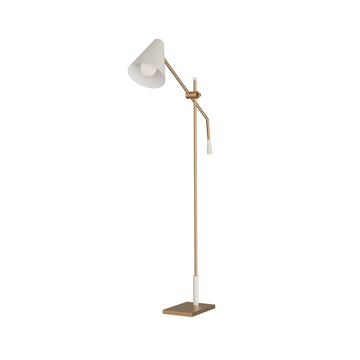 Arteriors - PFC01 - One Light Floor Lamp - Wayne - Antique Brass