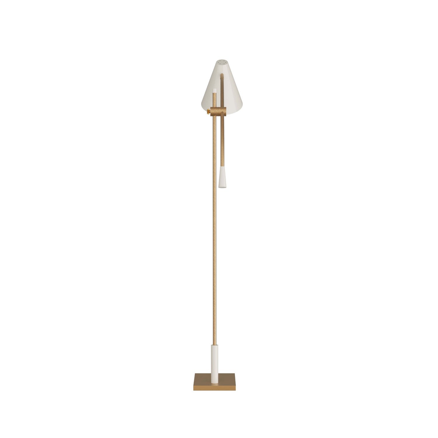 Arteriors - PFC01 - One Light Floor Lamp - Wayne - Antique Brass